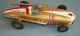 Vintage 60s Bandai Tin Friction Golden Jet Indy 500 Race Car Made in Japan
