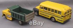 Vintage 60s Collection 13 Hubley Real Toys Diecast Cars School Bus Corvette Ford