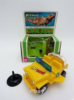 Vintage 70's Yonezawa Japan Big Gyro Friction Jeep NOS Modern Toys