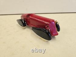 Vintage 8.5 Wyandotte Toys 1930's Streamline Boat Tail Racer Race Car READ