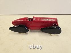 Vintage 8.5 Wyandotte Toys 1930's Streamline Boat Tail Racer Race Car READ