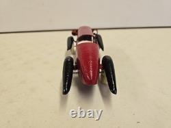 Vintage 8.5 Wyandotte Toys 1930's Streamline Boat Tail Racer Race Car READ