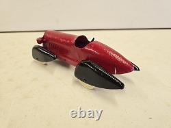 Vintage 8.5 Wyandotte Toys 1930's Streamline Boat Tail Racer Race Car READ