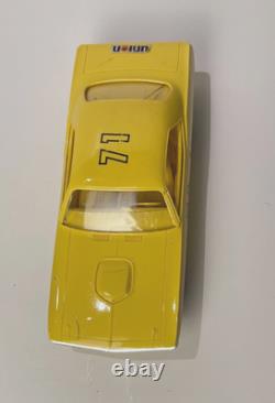 Vintage AMT/C19 Plymouth Barracuda Promo Car 1970 Yellow Model 1/25