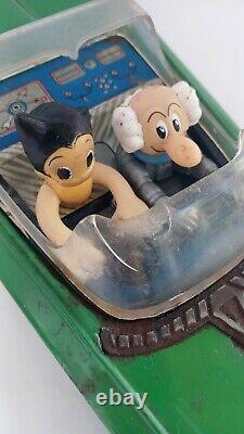 Vintage ASTROBOY Green Tin Car