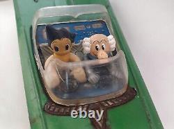 Vintage ASTROBOY Green Tin Car