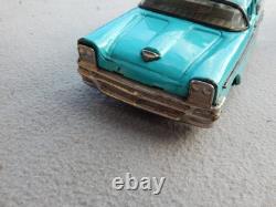 Vintage ATC 1958 Ford Fairlane Tin Friction Car Estate Find