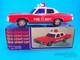 Vintage Amc Matador Fire Chief Toy Car Friction Motor Siren Hong Kong Lucky Toys