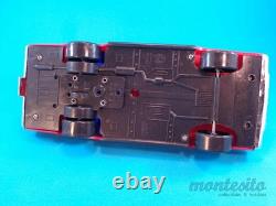 Vintage Amc Matador Fire Chief Toy Car Friction Motor Siren Hong Kong Lucky Toys