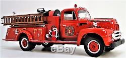 Vintage Antique 1950s Fire Truck A 1 T Metal Model 24 Engine Rare Pickup Car 18