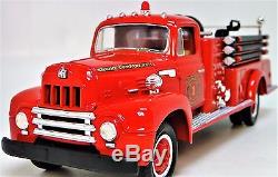 Vintage Antique 1950s Fire Truck A 1 T Metal Model 24 Engine Rare Pickup Car 18