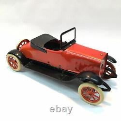 Vintage Antique Toy STRUCTO Pressed Steel Car Wind Up Early Model