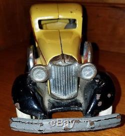 Vintage Arcade Reo Cast Iron Toy Car With Rumble Seat