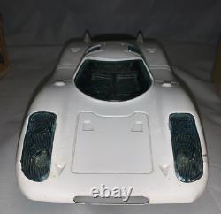 Vintage Asahi Japan Porsche 917 Toy Car with Box Battery Operated Nice