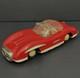 Vintage Asahi Toy Japan Tin Toy Car Mercedes Benz 300SLR Red/Cream Friction