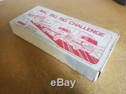 Vintage Aurora AFX Big Rig Challenge HO Slot Car Set Still Sealed Never Opened