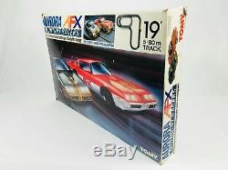 Vintage Aurora Tomy AFX Midnight Racers Boxed Retro Slot Car Set + 2 Extra Cars