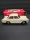 Vintage BANDAI Volkswagen 1500 Sedan Friction Japan Tin Car With Box- HTF
