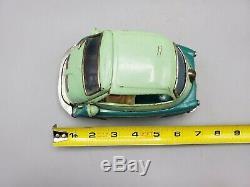 Vintage Bandai BMW Isetta 300 B-588 Tin Car Friction Toy in Green Japan