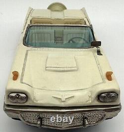 Vintage Bandai Baby Ford Thunderbird Convertible Tin Friction Toy Car Japan 777