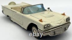 Vintage Bandai Baby Ford Thunderbird Convertible Tin Friction Toy Car Japan 777