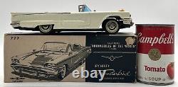 Vintage Bandai Baby Ford Thunderbird Convertible Tin Friction Toy Car Japan 777