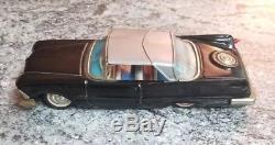 Vintage Bandai Chrysler Imperial Tin Friction Car 1958 59 Japan Rare Black Coupe