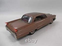 Vintage Bandai Friction Powered Tin Toy Car Cadillac No Box Good Condition