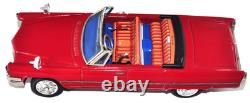Vintage Bandai Tin 1966 Cadillac Red Japan 1960s Battery Car Works Rare Boxed JP