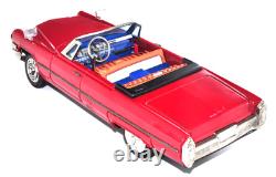 Vintage Bandai Tin 1966 Cadillac Red Japan 1960s Battery Car Works Rare Boxed JP