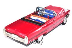 Vintage Bandai Tin 1966 Cadillac Red Japan 1960s Battery Car Works Rare Boxed JP