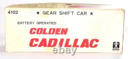 Vintage Bandai Tin 1966 Cadillac Red Japan 1960s Battery Car Works Rare Boxed JP