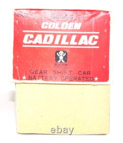 Vintage Bandai Tin 1966 Cadillac Red Japan 1960s Battery Car Works Rare Boxed JP