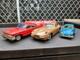 Vintage Bandai Tin Toy Car Lot Friction Cadillac Jaguar Beetle 3
