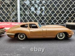 Vintage Bandai Tin Toy Car Lot Friction Cadillac Jaguar Beetle 3