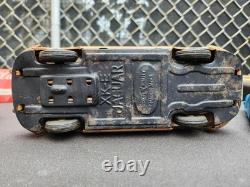 Vintage Bandai Tin Toy Car Lot Friction Cadillac Jaguar Beetle 3