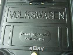 Vintage Bandai Volkswagen Bug B Sign of Quality Made in Japan Tin Toy Car