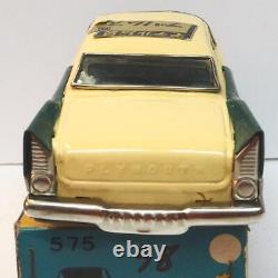 Vintage Bandaiya(Former Bandai) Tin Car 58 Chrysler Plymouth withbox