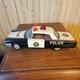 Vintage Battery ICHIKO Mark Litho P. D Police Cadillac Litho Car Tin Toy, Japan