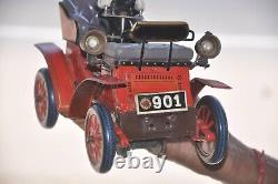 Vintage Battery No. 901 Litho Car Colorful Tin Toy, Japan