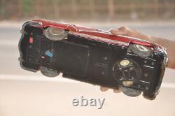 Vintage Battery Red Litho Car Fine Tin Toy, Japan