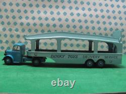 Vintage Bedford Pullmore Car Transport Dinky toys 982 Made IN England 1954