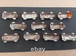 Vintage Biller Penny Tin Toy US Zone Germany Race Cars Lot of 11