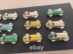 Vintage Biller Penny Tin Toy US Zone Germany Race Cars Lot of 11