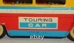 Vintage Box Pack Friction Tourist Coach Schizo Touring Car Made In China 1970