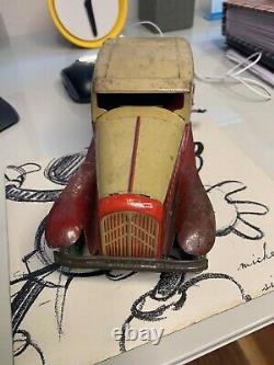 Vintage British Made Tin Plate Toy Car citroen