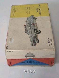 Vintage Buick Ambulance Car Bandai Battery Remote Controled With Box Japan 4097