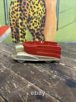 Vintage C. 1930 Sun Rubber Futuristic Streamline Delivery Semi Truck Hot Rod