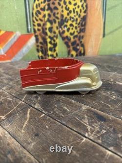 Vintage C. 1930 Sun Rubber Futuristic Streamline Delivery Semi Truck Hot Rod
