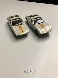 Vintage CORGI TOYS Mangusta DeTomaso Withremovable Chasis Pre-owned 2 Units